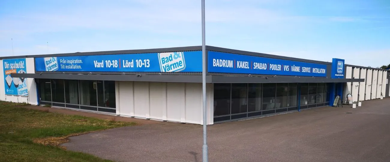 Bad & Värmebutiken i Motala, Medevivägen 71